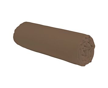 Hoeslaken Taupe Katoen 25 - 90x200 cm