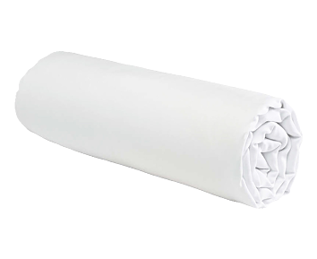 Hoeslaken Percale Wit 35 - 140x200 cm