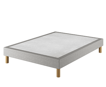 Bedbodem Calla Deco Ashgrey - 140x200 cm