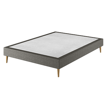 Bedbodem Calla Deco Grey - 140x190 cm