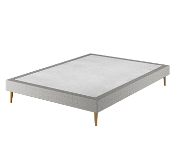 Bedbodem Cirse Deco Ashgrey - 140x190 cm