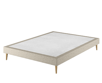 Bedbodem Cirse Deco Beige - 140X190 cm