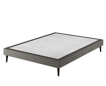 Bedbodem Cirse Deco Grey - 140x190 cm