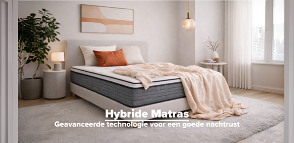 Ontdek ons assortiment hybride matrassen